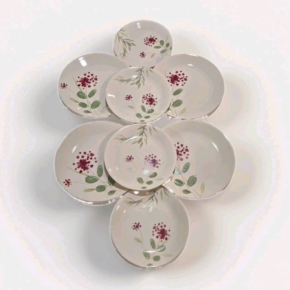 Corelle Vitrelle 4 Dinner Plates 10 1/4 Wineberry & 4 Lunch Plates